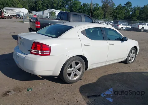 2008 Dodge Avenger Se из США, поврежденный, VIN 1B3LC46R78N238011